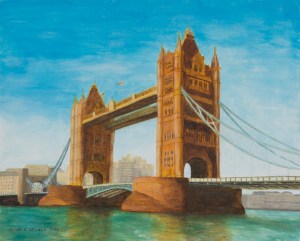 (Acrylics on 40 x 50cm board)